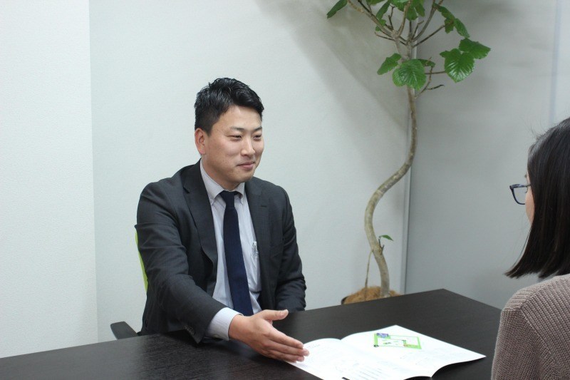 面談はリラックスした雰囲気です♪